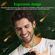 Langsdom V7T 3.5mm Wired In-ear Gaming Earphone (Black)