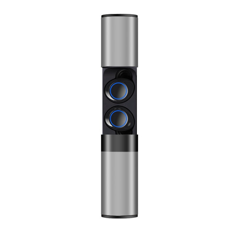 Drawer Type S2 Ear-in TWS Bluetooth V5.0 Wireless Earphones(Grey)