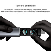 S5 Twins Sports Magnetic Ear-in TWS Bluetooth V5.0 Wireless Earphones(Red)
