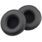 For JBL Synchros S400BT Headphones Imitation Leather + Memory Foam Soft Earphone Protective Cover Earmuffs, One Pair(Black)