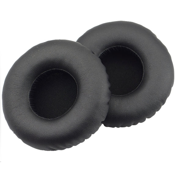For JBL Synchros S400BT Headphones Imitation Leather + Memory Foam Soft Earphone Protective Cover Earmuffs, One Pair(Black)