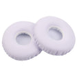 For JBL Synchros S400BT Headphones Imitation Leather + Memory Foam Soft Earphone Protective Cover Earmuffs, One Pair(White) - Earmuff & Pad by PMC TechLife | Online Shopping South Africa | PMC TechLife