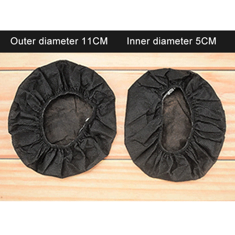 Disposable Earphone Earmuffs Are Dust Proof, Sweat Proof And Breathable(Black)