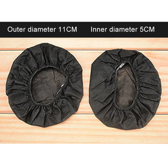 Disposable Earphone Earmuffs Are Dust Proof, Sweat Proof And Breathable(Black)