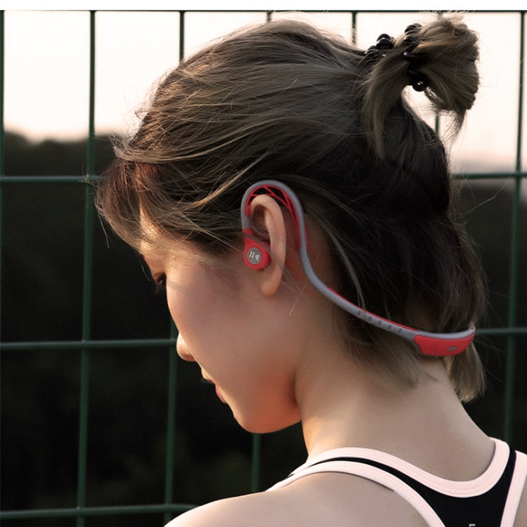 REMAX RB-S20 Bluetooth 4.2 Rotatable Ear Shell Rear-mounted Bluetooth Sports Earphone(Yellow)