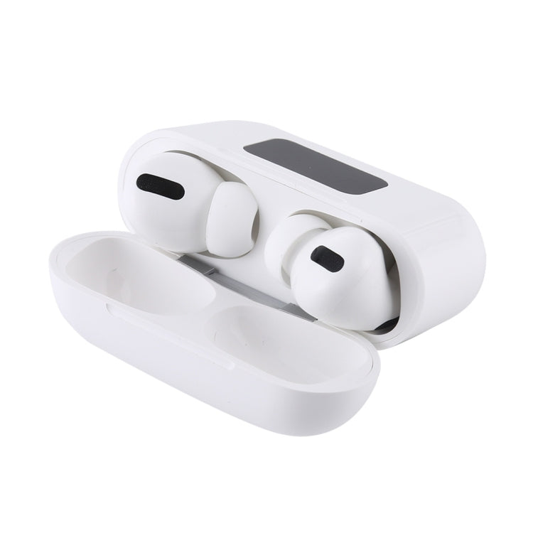 i58 TWS Bluetooth 5.0 Touch Wireless Bluetooth Earphone for IOS System Equipment, with Magnetic Attraction Charging Box & Smart Digital Display, Support Siri(White)