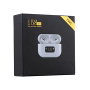 i58 TWS Bluetooth 5.0 Touch Wireless Bluetooth Earphone for IOS System Equipment, with Magnetic Attraction Charging Box & Smart Digital Display, Support Siri(White)