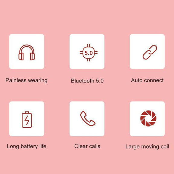 Y08 Hifi Sound Quality Macaron Bluetooth Headset, Supports Calling & TF Card & 3.5mm AUX (White)