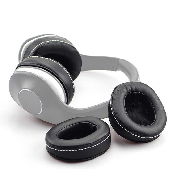 2 PCS For DENON AH-D600 / AH-D7100 Soft Sponge Earphone Protective Cover Earmuffs(Black White)