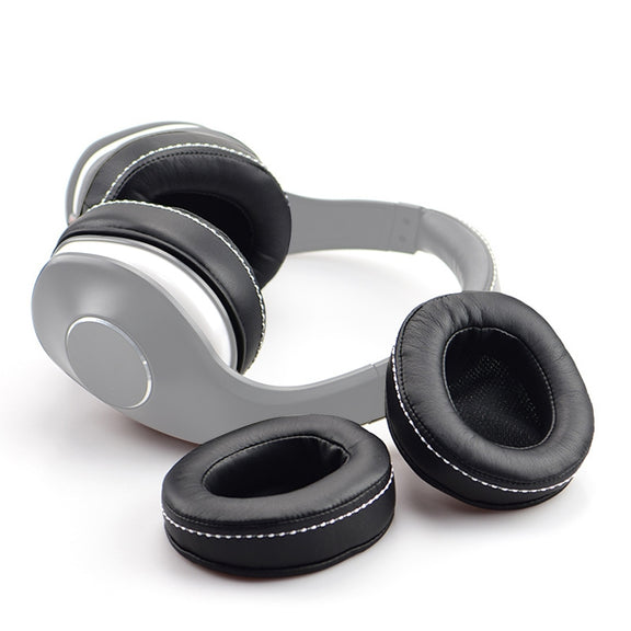 2 PCS For DENON AH-D600 / AH-D7100 Soft Sponge Earphone Protective Cover Earmuffs(Black Brown)