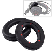 2 PCS For Kingston Hyper X Cloud Revolver S Soft Sponge Earphone Protective Cover Earmuffs (Red)