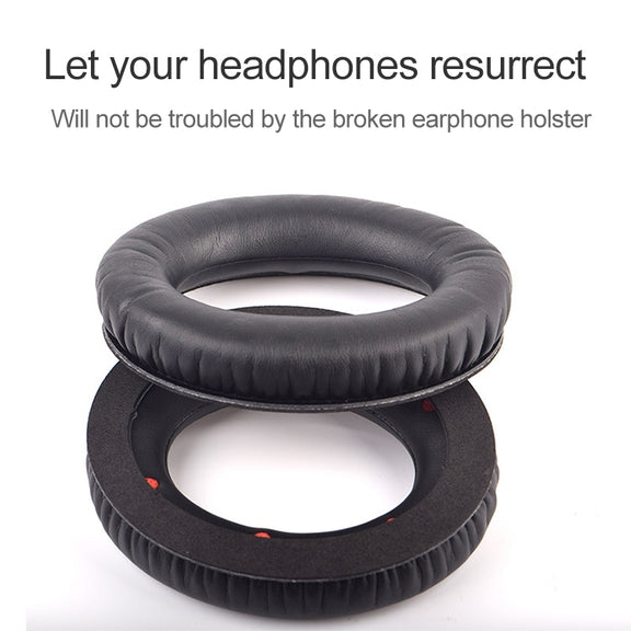 2 PCS For Kingston Hyper X Cloud Revolver S Soft Sponge Earphone Protective Cover Earmuffs (Red)
