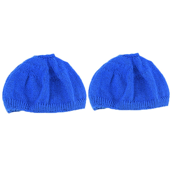 2 PCS Knitted Headphone Dustproof Protective Case for Beats Studio2(Blue)