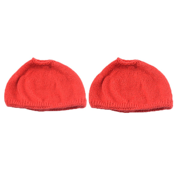 2 PCS Knitted Headphone Dustproof Protective Case for Beats Studio2(Red)