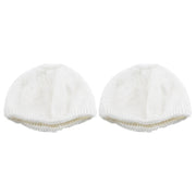 2 PCS Knitted Headphone Dustproof Protective Case for Beats Studio2(White)