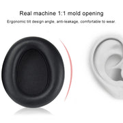 1 Pair Sponge Headphone Protective Case for Sony MDR-10RBT / 10RNC / 10R(Black)