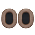 1 Pair Soft Sponge Earmuff Headphone Jacket for Audio-technica ATH-MSR7 / M50X / M20 / M40 / M40X(Brown) - Earmuff & Pad by PMC TechLife | Online Shopping South Africa | PMC TechLife