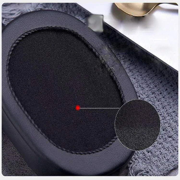 1 Pair Soft Sponge Earmuff Headphone Jacket for Audio-technica ATH-MSR7 / M50X / M20 / M40 / M40X(Brown)