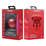 HOPESTAR S11 Bluetooth 5.0 True Wireless Bluetooth Earphone (Red)
