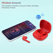 HOPESTAR S11 Bluetooth 5.0 True Wireless Bluetooth Earphone (Red)
