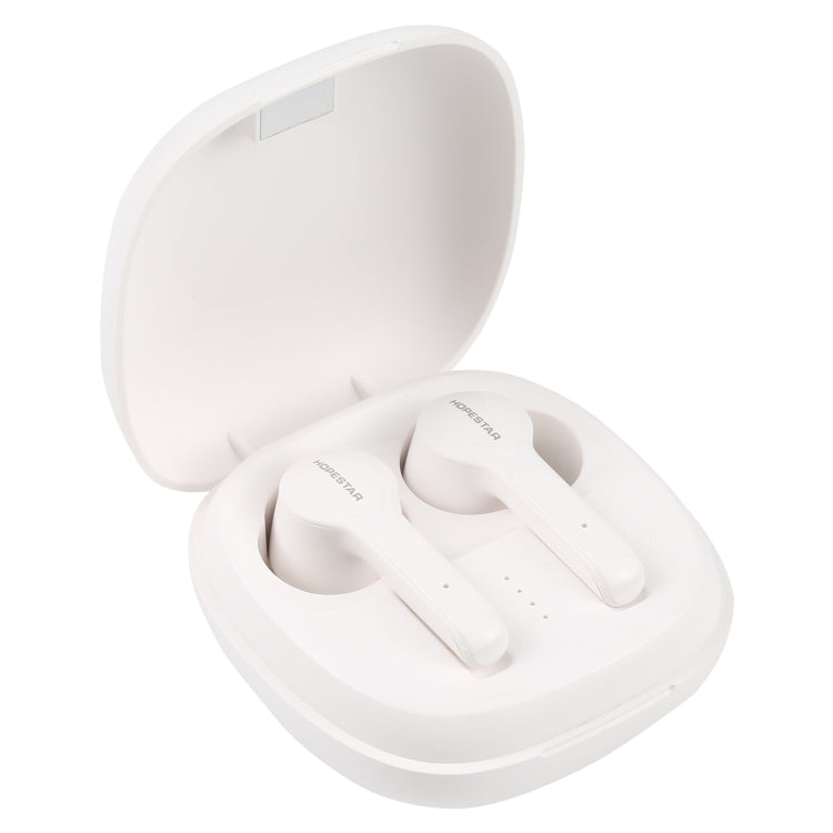 HOPESTAR S11 Bluetooth 5.0 True Wireless Bluetooth Earphone (White)