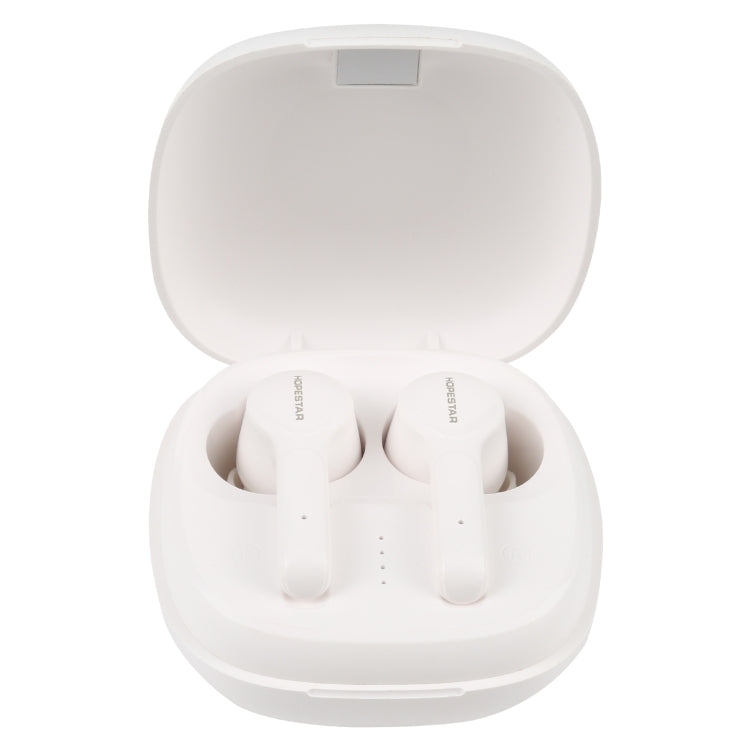 HOPESTAR S11 Bluetooth 5.0 True Wireless Bluetooth Earphone (White)