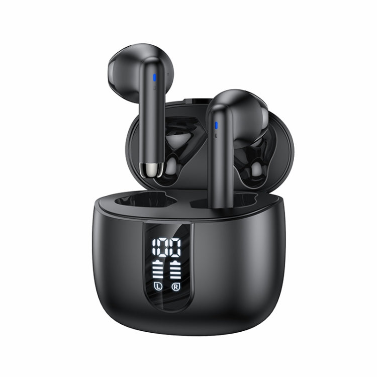 Yesido TWS22 Bluetooth 5.3 LED Digital Display TWS Wireless Bluetooth Earphone (Black)