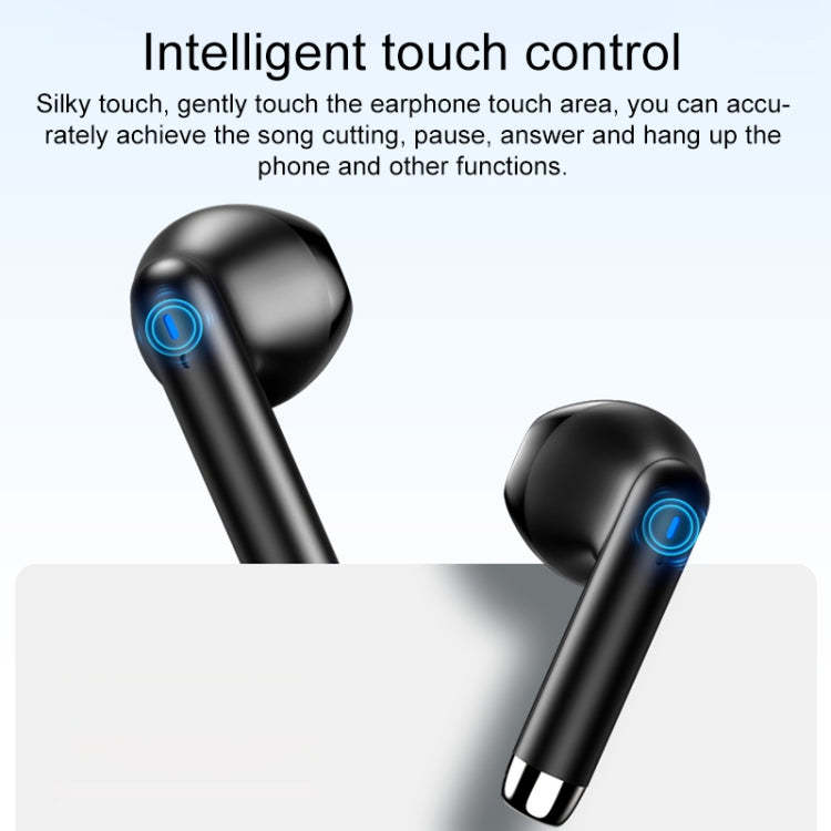 Yesido TWS22 Bluetooth 5.3 LED Digital Display TWS Wireless Bluetooth Earphone (Black)