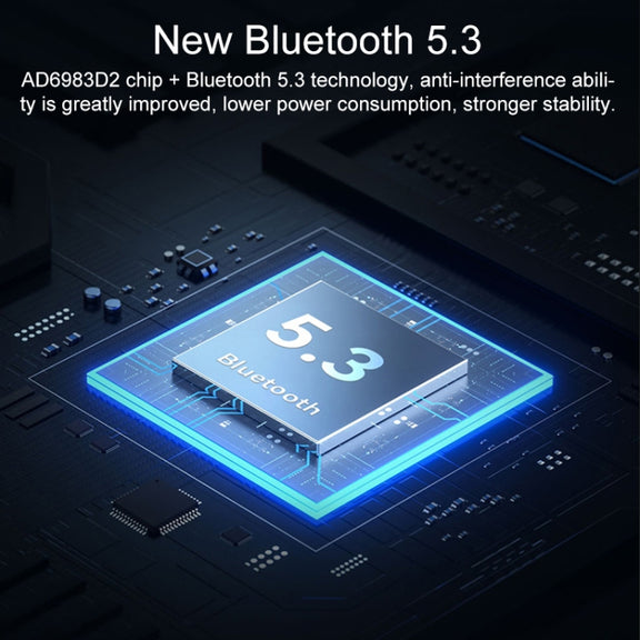 Yesido TWS22 Bluetooth 5.3 LED Digital Display TWS Wireless Bluetooth Earphone (Black)