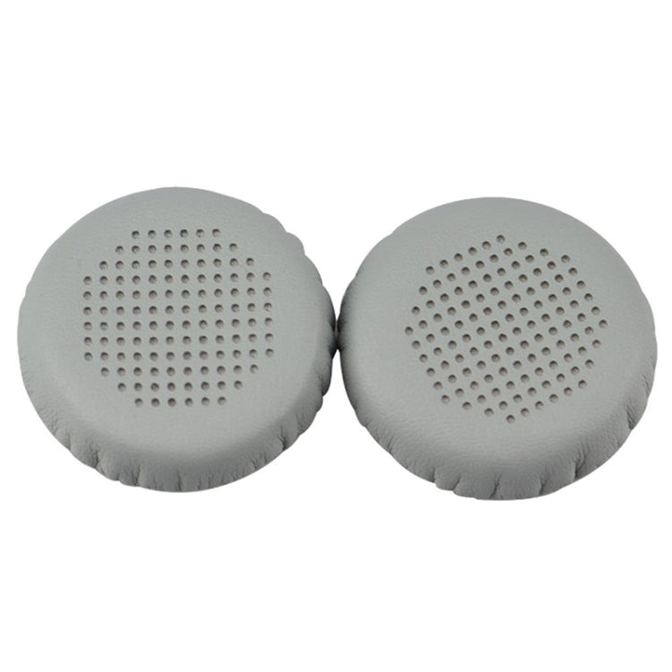 2 PCS For KOSS PP / SP Perforated Ventilation Version Protein Leather Cover Headphone Protective Cover Earmuffs (Grey)