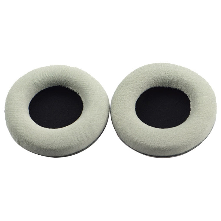 2 PCS For Steelseries Siberia V2 / V1 Frost Blue Grey Flannel Version Headphone Protective Cover Earmuffs