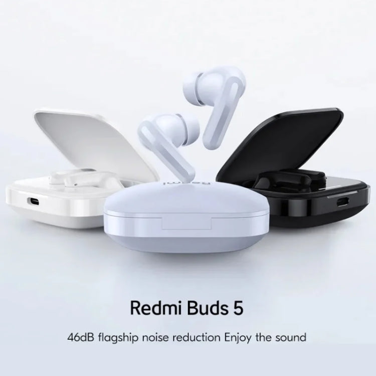 Original Xiaomi Redmi Buds 5 Wireless Bluetooth Earphone (White)