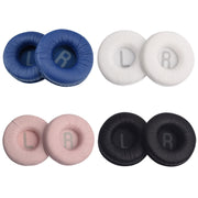 2 PCS For JBL Tune 600BTNC / T500BT / T450BT Earphone Cushion Cover Earmuffs Replacement Earpads with Mesh(Blue)