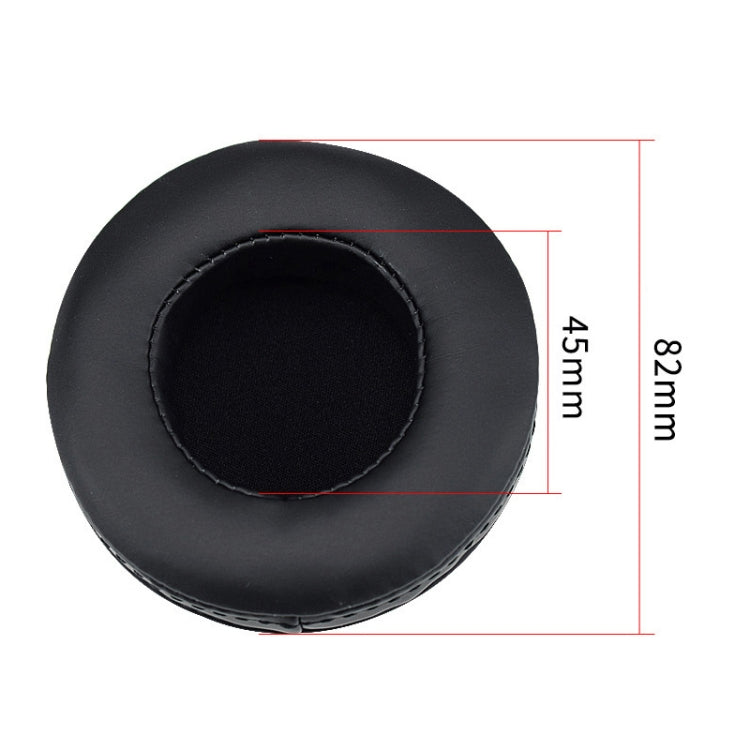 2 PCS For Skullcandy / HESH 2.0 HESH Thickened Earphone Cushion Cover Earmuffs Replacement Earpads with Mesh(Black)