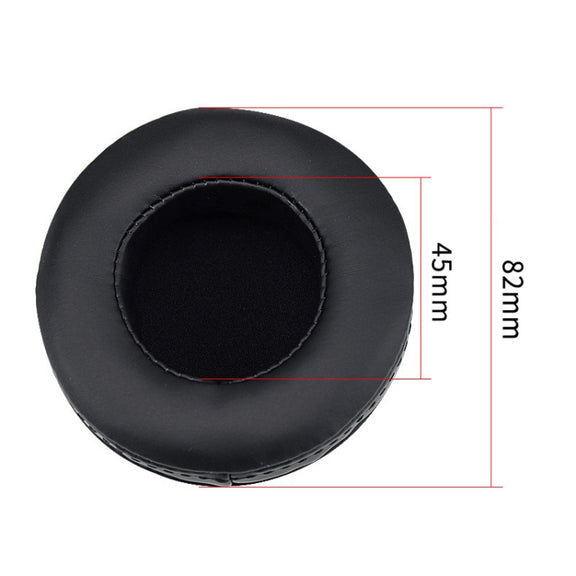 2 PCS For Skullcandy / HESH 2.0 HESH Thickened Earphone Cushion Cover Earmuffs Replacement Earpads with Mesh(Black)