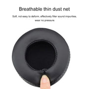 2 PCS For Skullcandy / HESH 2.0 HESH Thickened Earphone Cushion Cover Earmuffs Replacement Earpads with Mesh(Black)