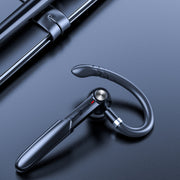 ME-100 TWS Business Rotating Universal True Stereo 5.0 Version Hanging Ear In-Ear Bluetooth Headset(Black)