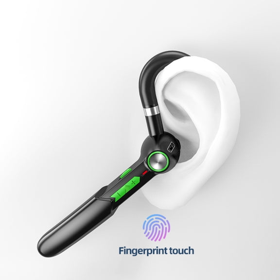 ME-100 TWS Business Rotating Universal True Stereo 5.0 Version Hanging Ear In-Ear Bluetooth Headset(Black)