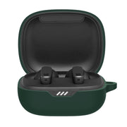Silicone Wireless Earphone Protective Case Cover for JBL Wave 300TWS(Black)