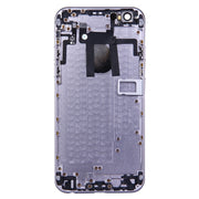 Full Housing Back Cover with Power Button & Volume Button Flex Cable for iPhone 6(Grey)