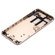 Full Housing Back Cover with Power Button & Volume Button Flex Cable for iPhone 6(Gold)