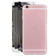 Full Housing Back Cover with Power Button & Volume Button Flex Cable for iPhone 6(Rose Gold) - iPhone 6/6 Plus Parts by PMC TechLife | Online Shopping South Africa | PMC TechLife