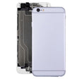 Full Housing Back Cover with Power Button & Volume Button Flex Cable for iPhone 6(Silver) - iPhone 6/6 Plus Parts by PMC TechLife | Online Shopping South Africa | PMC TechLife