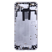 Full Housing Back Cover with Power Button & Volume Button Flex Cable for iPhone 6(Silver)