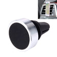 Car Magnetic Air Vent Mount Dock Holder with Quick-snap, For iPhone, Galaxy, Huawei, Xiaomi, LG, HTC and other Smartphones(Silver) - Car Holders by PMC TechLife | Online Shopping South Africa | PMC TechLife