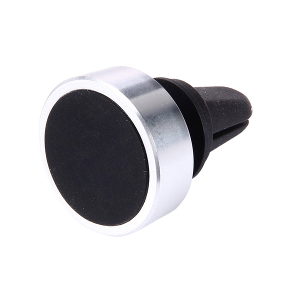 Car Magnetic Air Vent Mount Dock Holder with Quick-snap, For iPhone, Galaxy, Huawei, Xiaomi, LG, HTC and other Smartphones(Silver)
