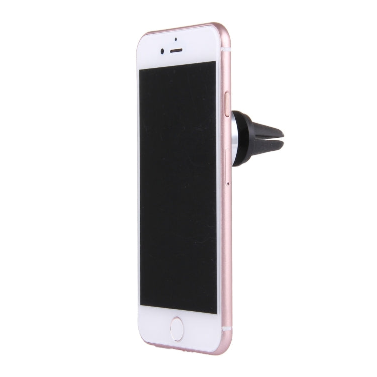 Car Magnetic Air Vent Mount Dock Holder with Quick-snap, For iPhone, Galaxy, Huawei, Xiaomi, LG, HTC and other Smartphones(Silver)