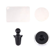 Car Magnetic Air Vent Mount Dock Holder with Quick-snap, For iPhone, Galaxy, Huawei, Xiaomi, LG, HTC and other Smartphones(Silver)
