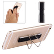 2 in 1 Adjustable Universal Mini Adhesive Holder Stand + Slim Finger Grip, Size: 7.3 x 2.2 x 0.3 cm(Black) - free shipping - PMC TechLife - Order now!