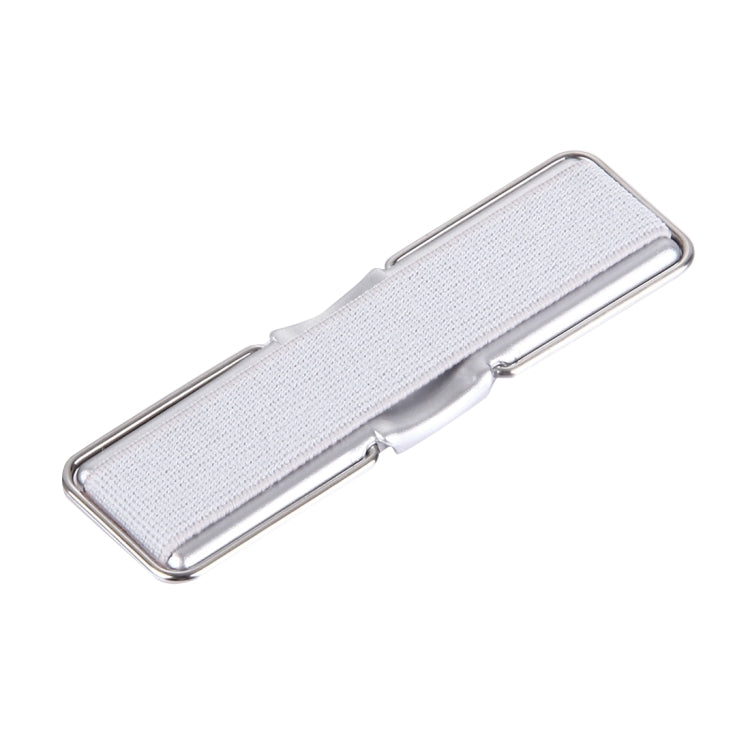 2 in 1 Adjustable Universal Mini Adhesive Holder Stand + Slim Finger Grip, Size: 7.3 x 2.2 x 0.3 cm(Grey)